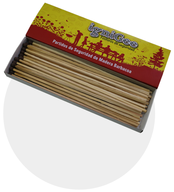 Barbeque Safety Matches, long stick matches
