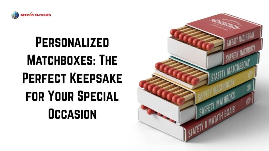 Personalized Matchboxes: The Perfect Keepsake for Your Special Occasion 9 Personalized Matchboxes
