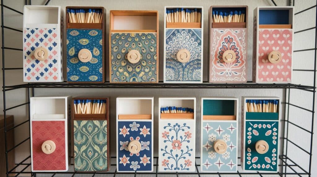 personalized wedding matchboxes