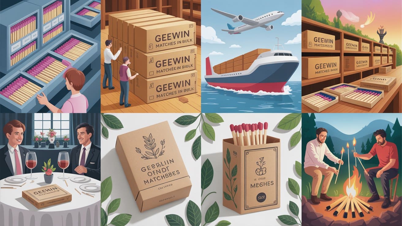 Geewin Matches - Personalized Matches in Bulk