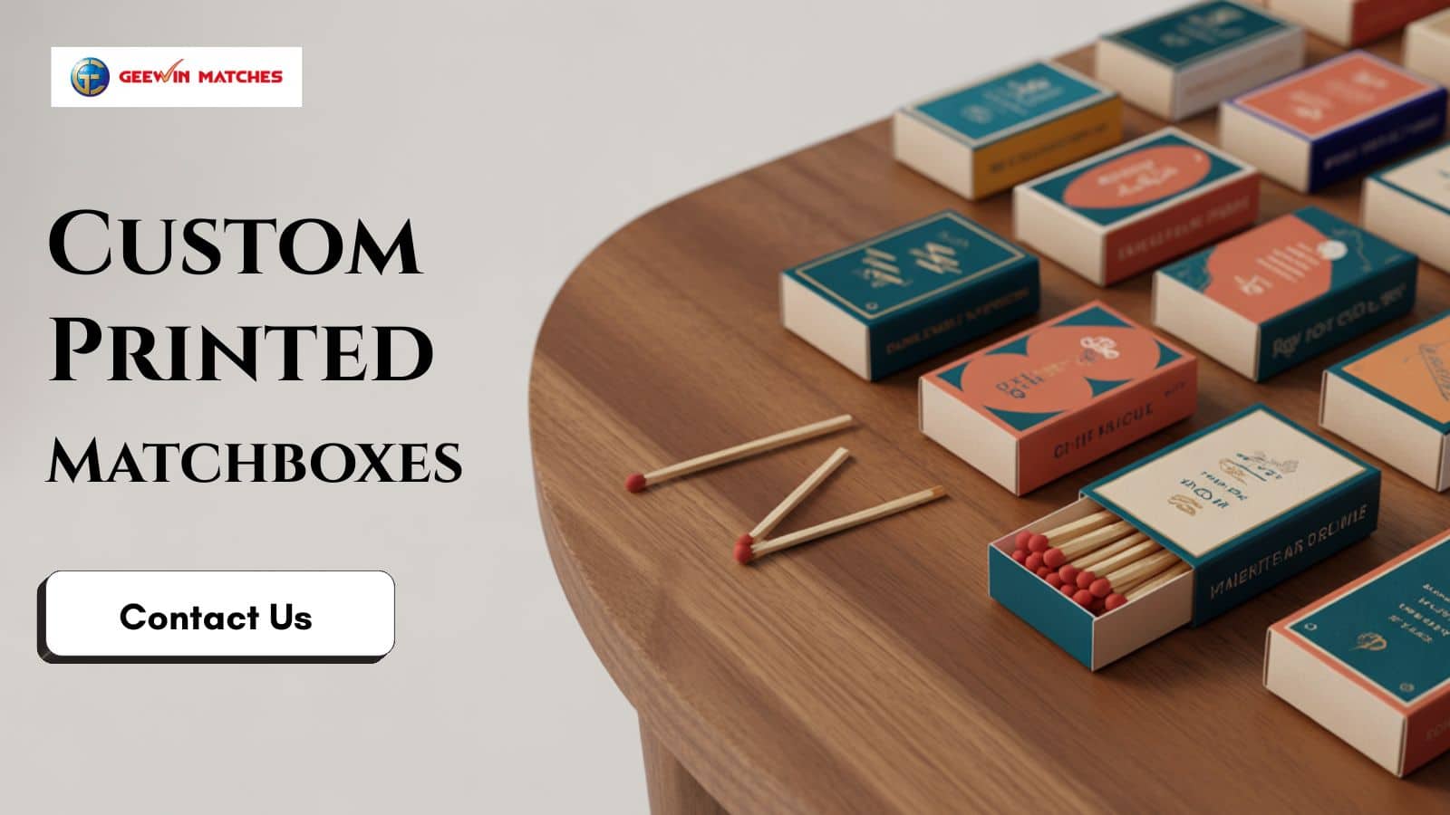 Printed Match Best Custom Printed Matchboxes | Geewin Matches