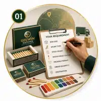 Cardboard Safety Matches 13 step 1 - Share Your Requirement