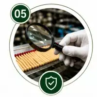 Wax Safety Matches 23 step5-Quality Inspection