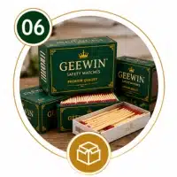 Wax Safety Matches 24 step6-Packaging